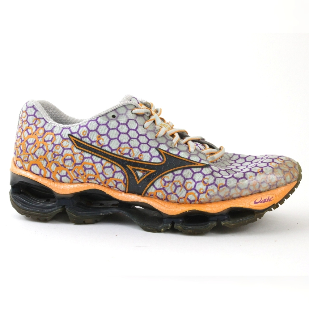 Mizuno Wave Prophecy 3 Size 7.5 Hex Purple Orange